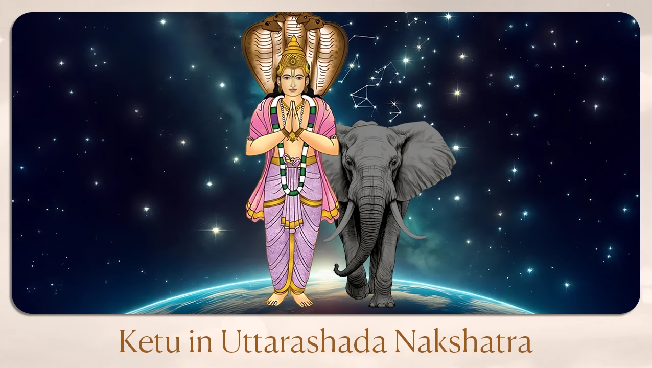Ketu in Uttarashada Nakshatra